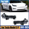 1077391-00-E 1077392-00-E For Tesla Model 3/Y 2017-2023 Car Accessories Front Bumper Fog Light Auto Day Running Lamp Signal Lamp