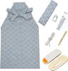 Hakama Set and Accessories Hakama String Length [KYOETSU] Shichi-Go-San Boys' (Age 5-3) (Narihirahishi Blue, 60cm)