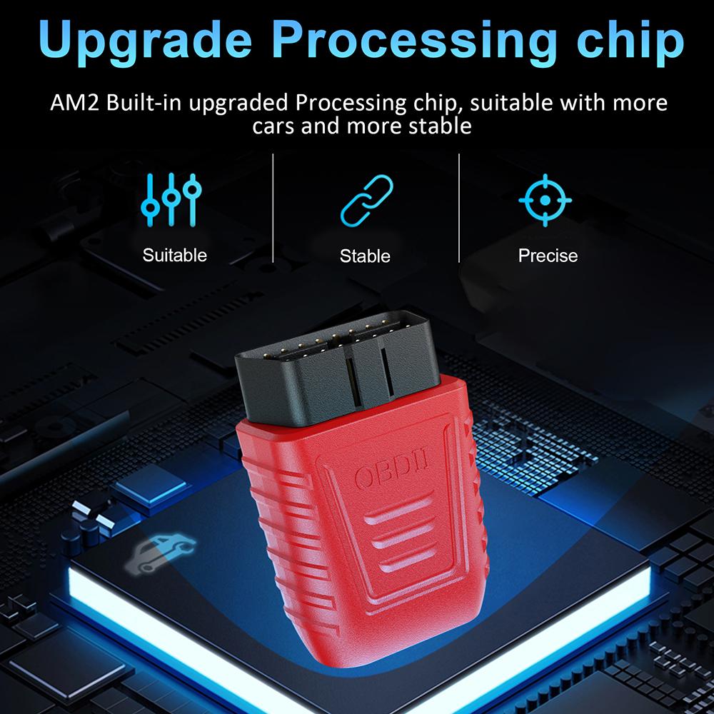 With Automatic Scanning Bluetooth 5.0 Car Accessories read&clear the fault codes For IOS Android Windows