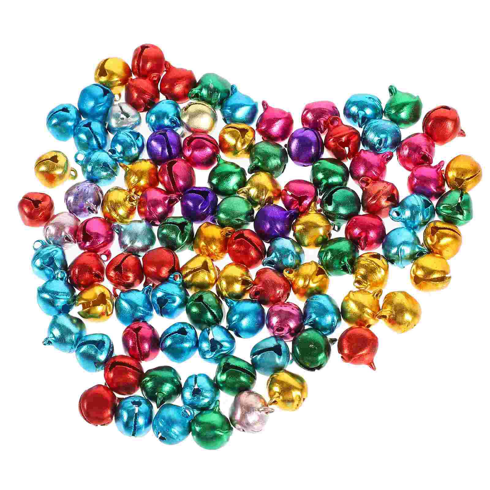 

200 шт. нежные подвесные колокольчики, подвески своими руками, колокольчики для рукоделия, подвески-колокольчики для кошачьих ошейников, ювелирных изделий 1X1X1CM