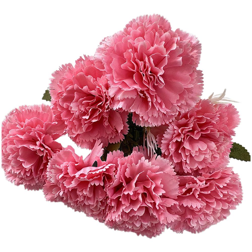 

Bendable Stems For Easy Arrangement Artificial Flowers Wedding Flowers White Artificial Carnation Fade-resistant розовый