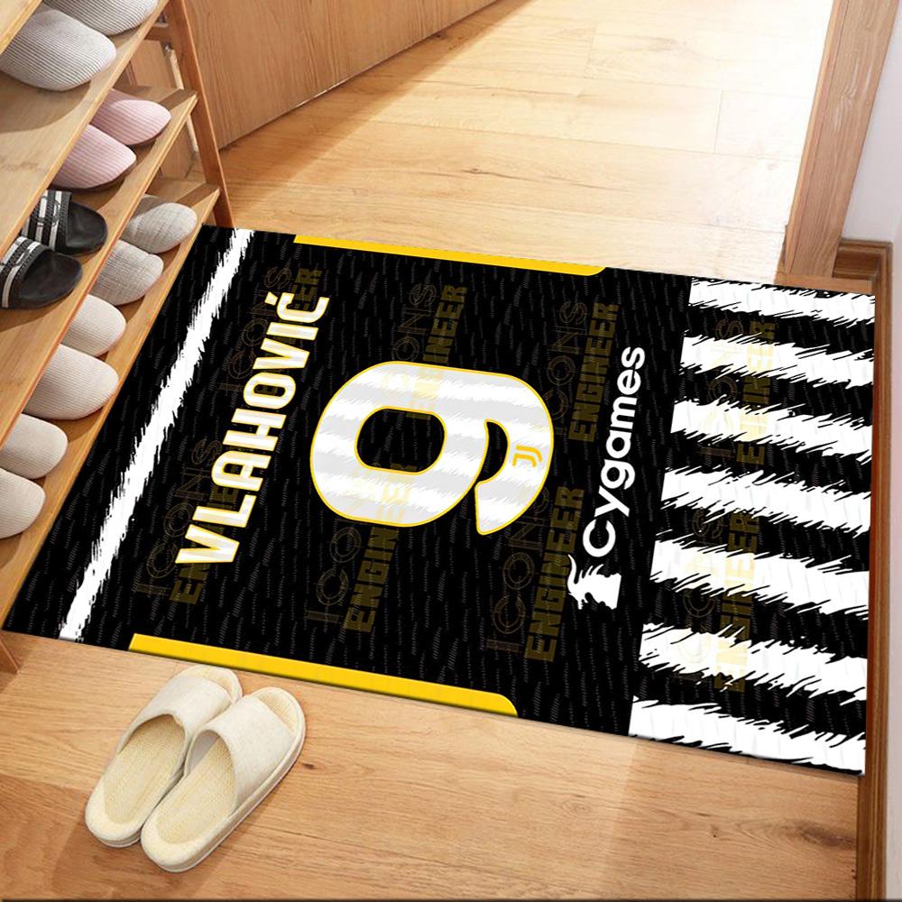 Juventus Area Rug Perfect For Entryway Dormitory Hallway Game Room Antislip Rug Office Home Decor Gift For Festivals