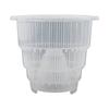 Resin Orkidé Klar Blomsterpotte Plast Plante Hage Pustende Slisset-1 Pakke