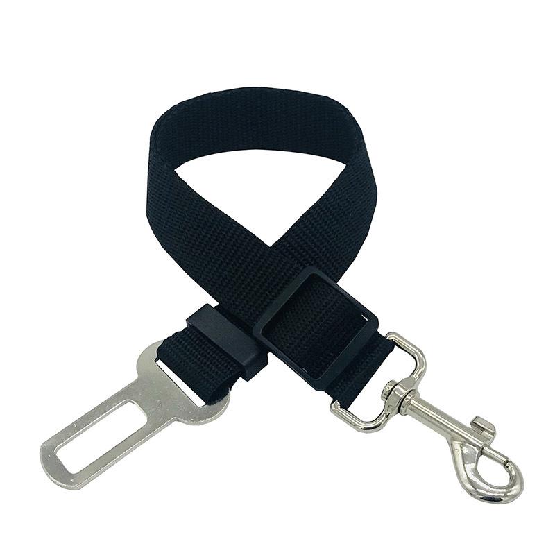 New Cat Car Pet Seat Belt Pet Seat Vehicle Dog Harness Lead Clip Safety Dog Seat Belt Lever Traction Dog Collars GXQ05 2.5X70CM