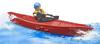 Bruder Kayak (with Figure) BR63155