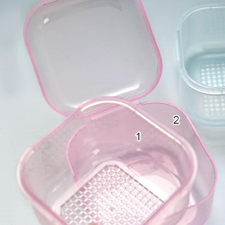 Nails Art Drill Bits Sterilizer Nail Tool Cleaning Disinfections Box Nail Tool Storage Case Manicure Tool for Salon Home