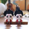 Plush Nezha Toy Keychain With Pp Cotton Backpack Accessory For Kids Gift