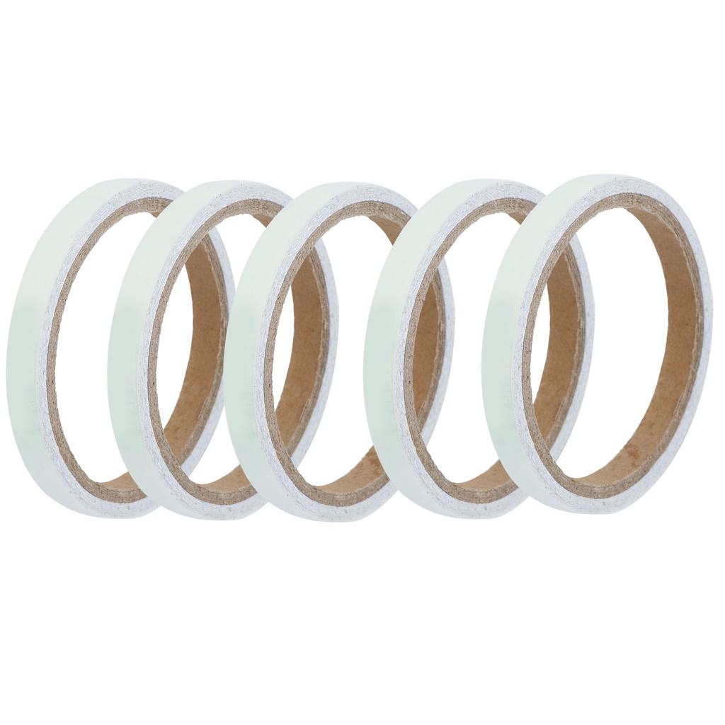 10Pcs Luminous Tape SelfAdhesive Stage Fluorescent Phosphorescent NonSlip Sticker(Aquamarine Blue 1cmx3meter)