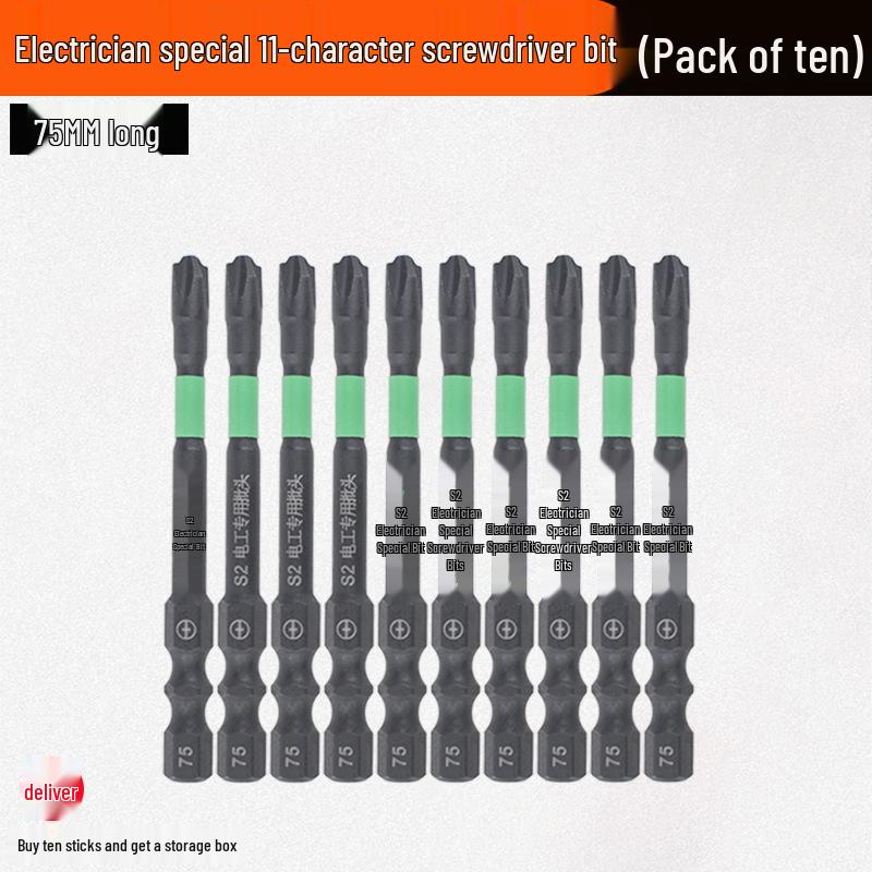 Nigao Electrician's Magnetic Anti-slip Screwdriver & Circuit Breaker Bit Set