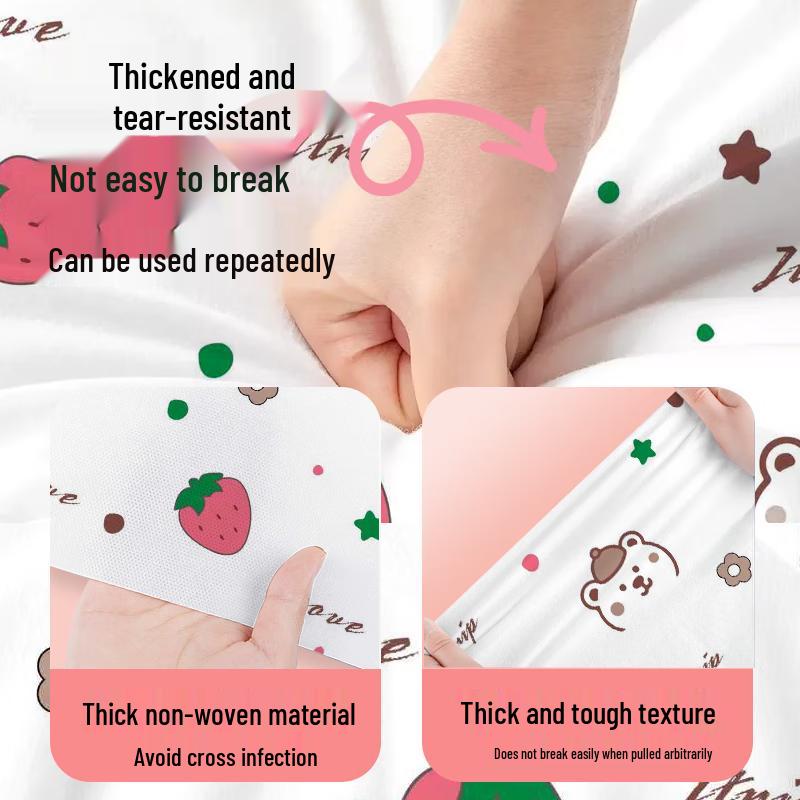 Disposable Travel Bedding Set (4-Piece, Double)
