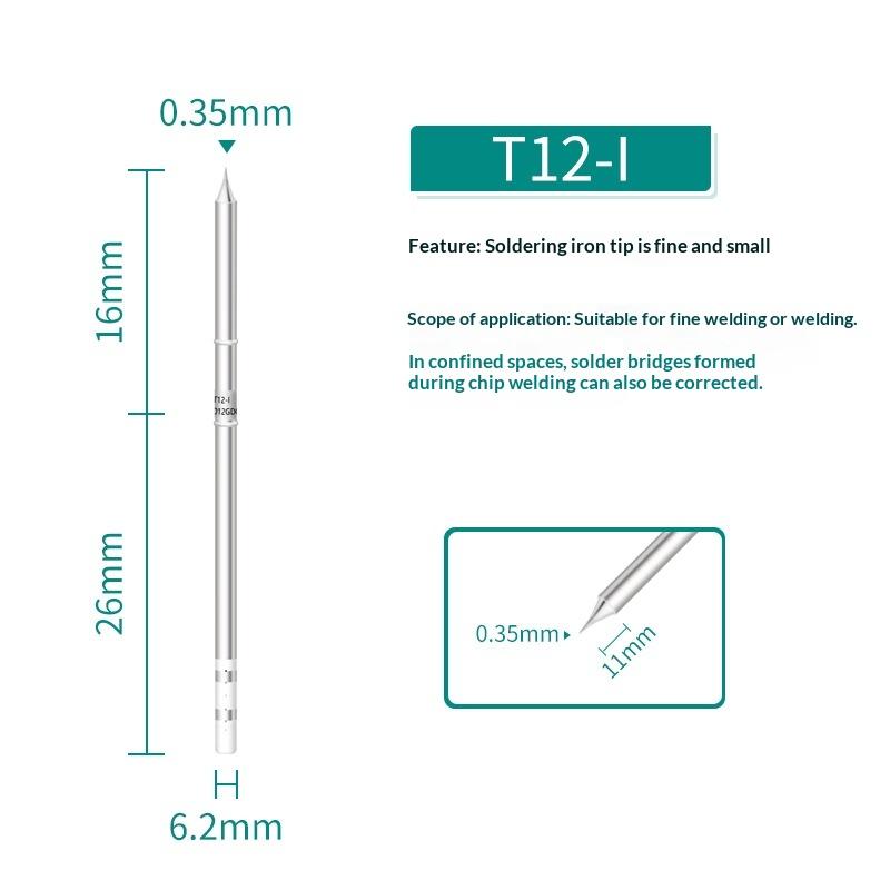 TS100 TS101 Soldering Iron Tip Replacement Multiple Models Fit for Pinecil V2 Series Electronic Welding Tools