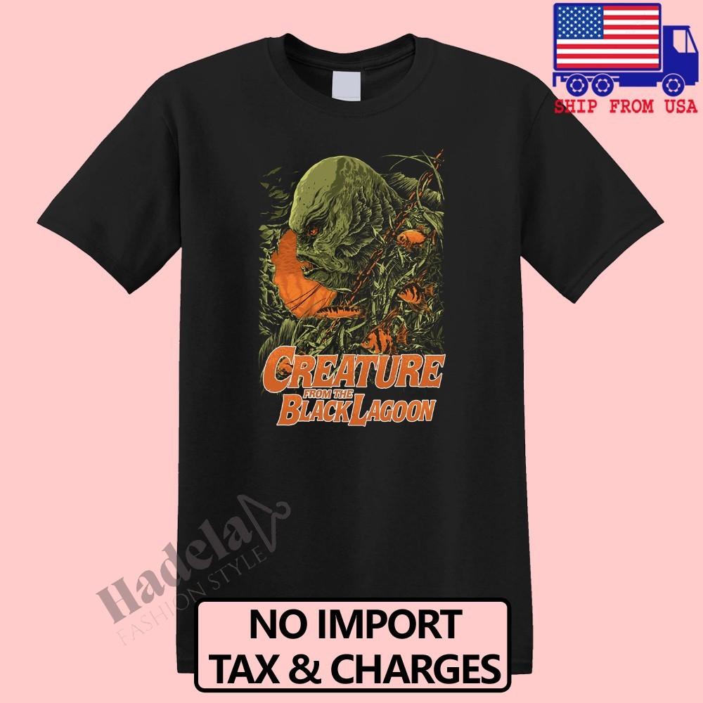 Creature From The Black Lagoon Men s Black Size S-5XL XXXXL