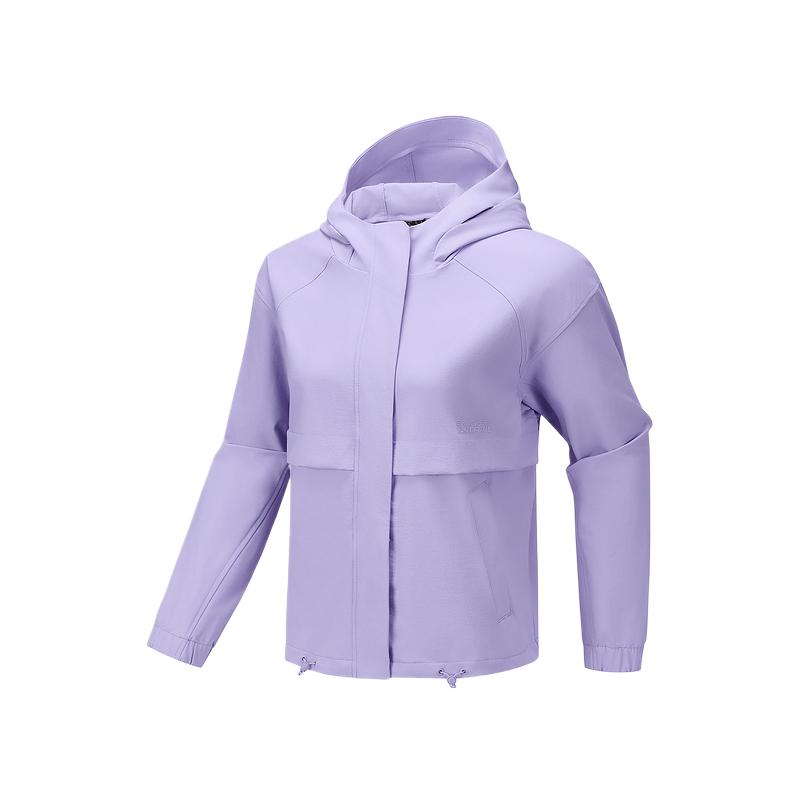 Skechers Outdoor Series Waterproof Breathable Hooded Fashion Jacket Women Jackets P325W013-010Y M