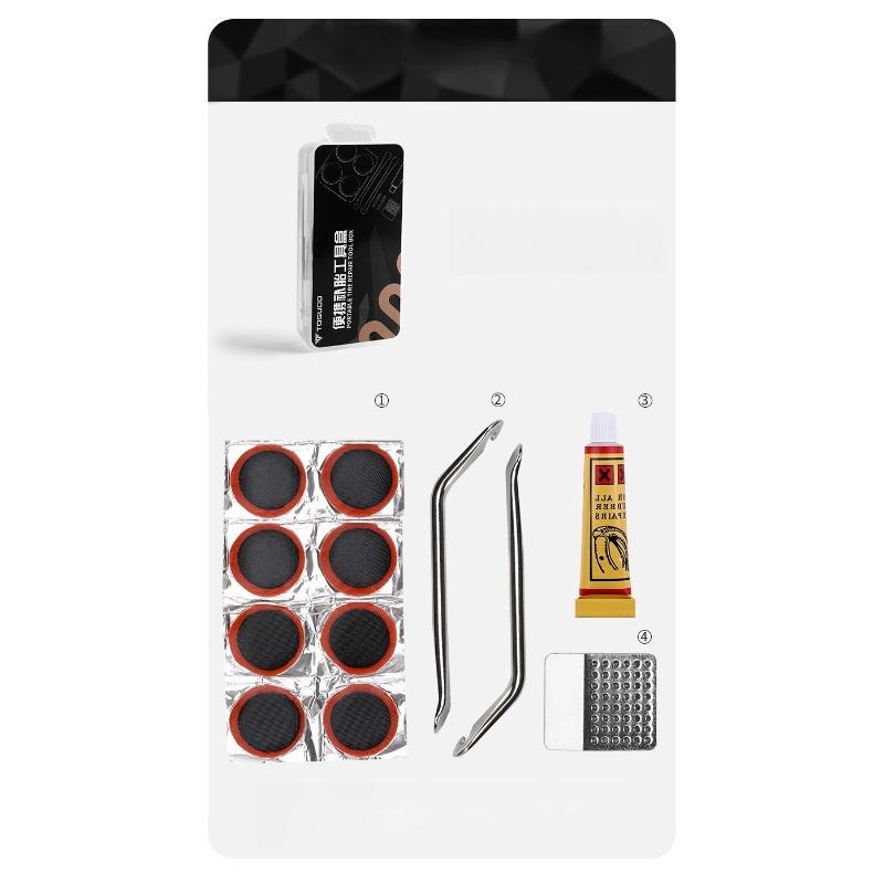 Bicycle Repair Tool Kit, Tire Repair Pump and Wrench Set, Mountain Bike Tool Set