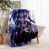 Jinx Theme Printed Blanket - Perfect for Couch, Bed, Travel & Outdoor Use | Machine Washable, Cozy & Durable.