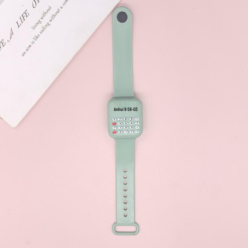 Multifunctional Student Calculator Watch with Date and Time for Children