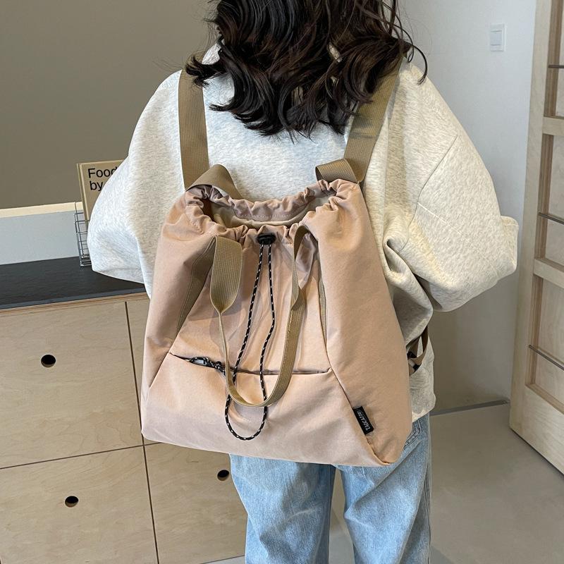 Tragetasche: Damen 2025 Canvas-Rucksack mit großem Fassungsvermögen für vielseitiges Pendeln und Reisen