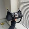 Women's Shoulder Bags Solid Color Popular Small Bag Trend Summer 2026 New Trendy Crossbody Bags Texture Shoulder Underarm Bag