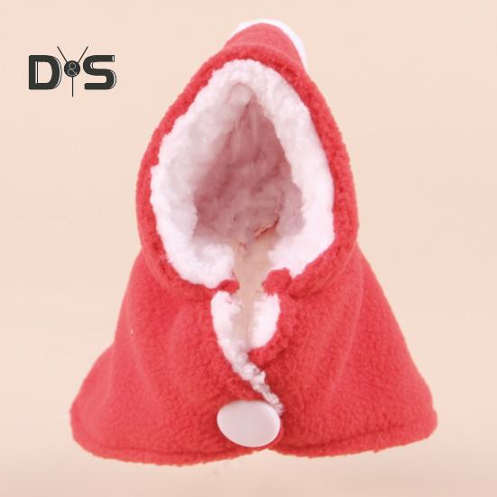 Small Animals Clothes for Parrot Winter Bird Costume Warm Parrot Cloak Shawl Pet Cosplay Photo Prop for Parrots Budgerigar Parakeet