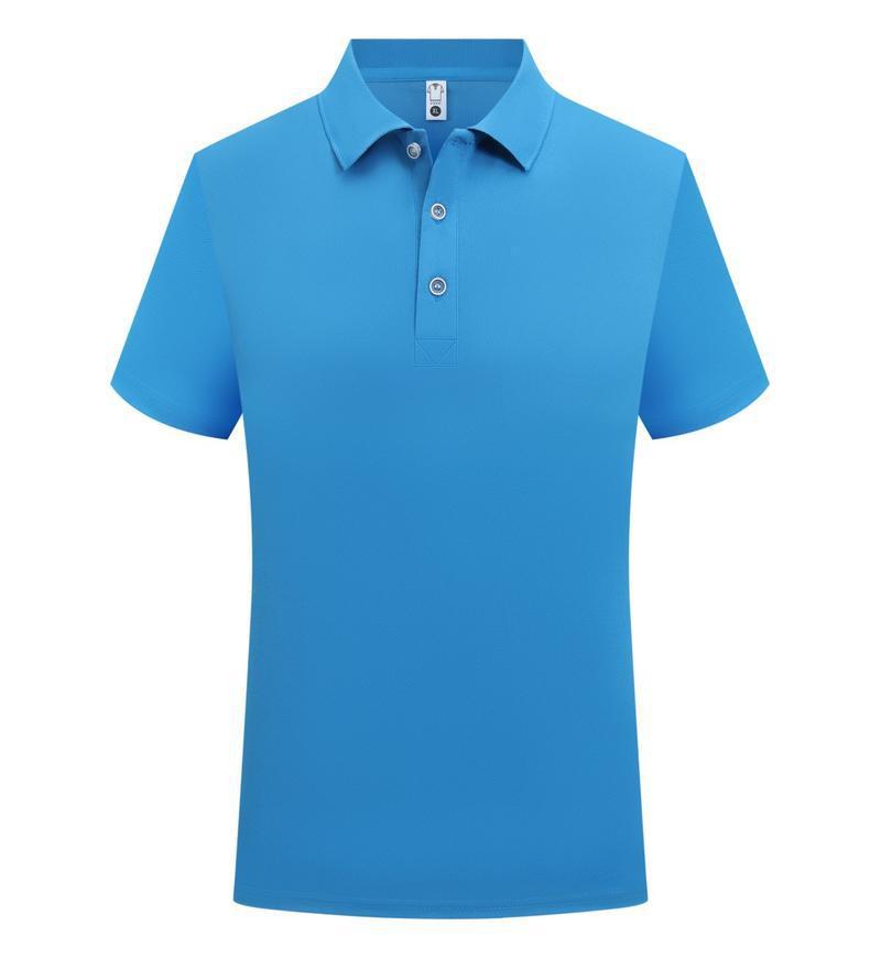 Kurzarm Umlegekragen Kundenspezifisches Poloshirt - Unifarbe, Werbe-T-Shirt, Arbeitskleidung Uniform, Doppelring-Schnalle.