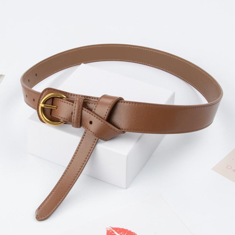 New Dress, Women's Belt Decoration, Fashionable Waist Cinching with Coat, Waist Cinching Leather, Wide Waist Seal, Elastic Waistband