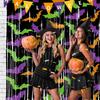 Halloween Pumpkin Ghost Bat Curtain Party Decoration Background Eye-Catching for Party Backdrop Photo Haunted House