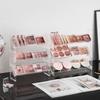 New 3-layer Acrylic Display Rack Multi-purpose Eyeshadow Tray Blush Storage Shelf Creative Desktop Toys Sundries Organizer