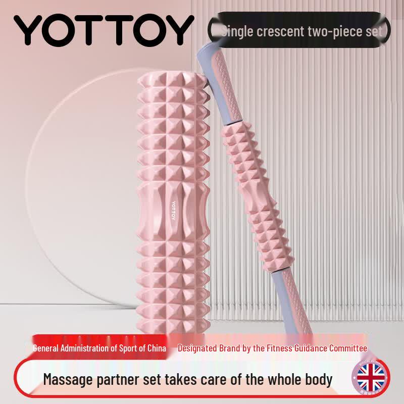Yottoy EVA Muscle Relaxation Foam Roller & Massage Stick