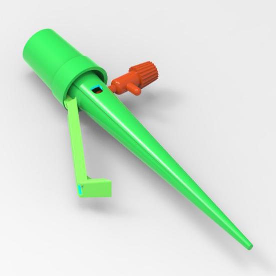 12 Pcs Plant Self Watering Spikes Adjustable Slow Release Watering Spikes Plant Drip Irrigation System with Drip Control Valve Switch for Indoor