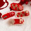 Hair Clip Japanese Kimono Headwear Hanfu New Year Red Hairpin  Cheongsam