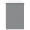 Tool Cabinet with Storage Black and Grey 100 x 25 x 35 cm