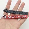 3D Metal Car Styling 4MOTION Logo Sticker Body Badge Tail Decals For VW Tiguan Touareg Golf Passat R32 Atlas Arteon Accessories zd7
