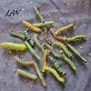 Lifelike Insect Hair Pins Halloween Caterpillar Clips, Hand Painted Reptile Clip Headpiece, Fashionable Clips for Daily Use Spooky Party Accessories,