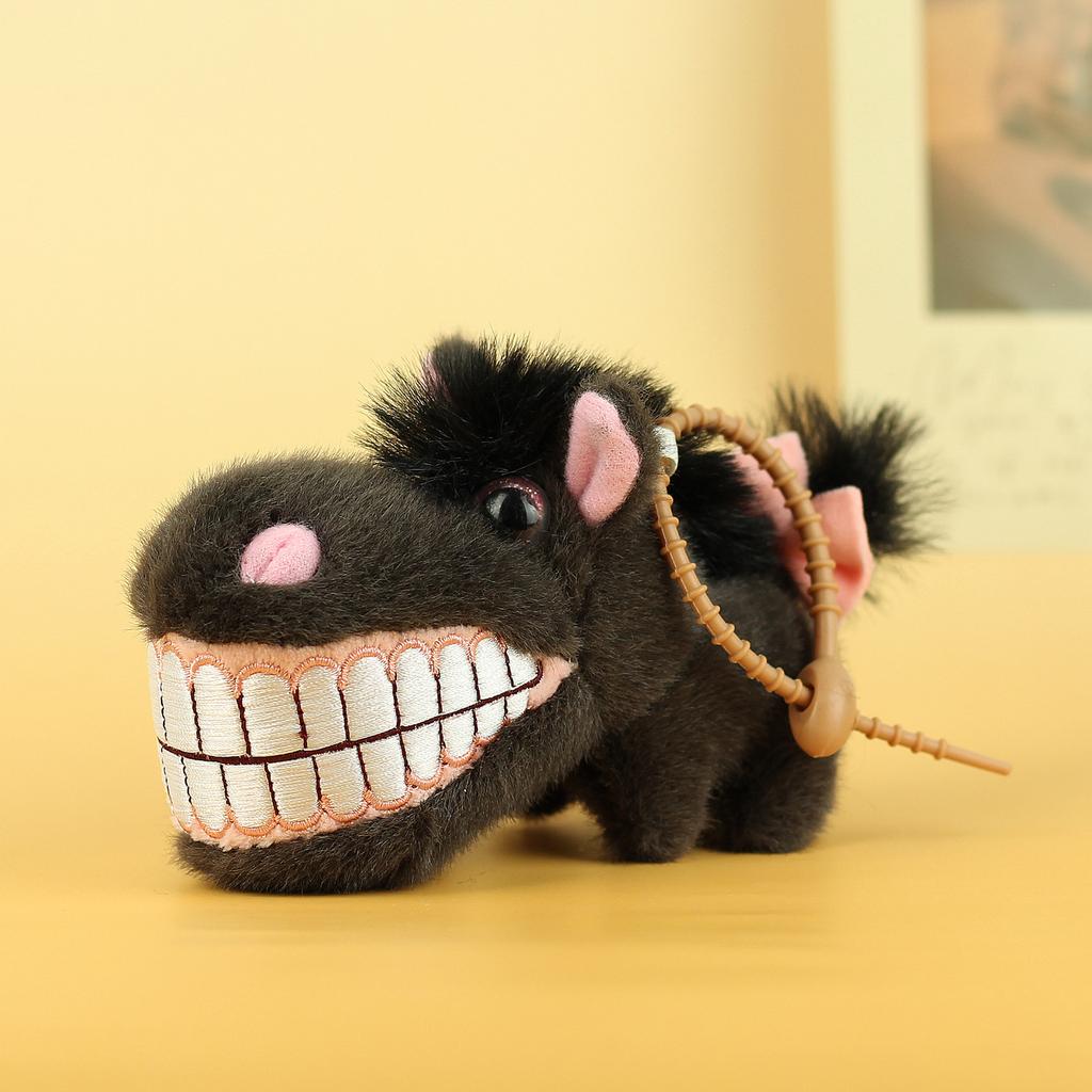 Plush Donkey Keychain Cute Plush Keychain Animal Bag Pendant Novelty Funny Keychain For Teens Birthdays Holidays