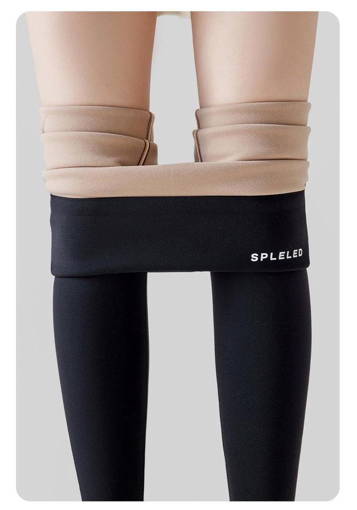 Women's High Waist Yoga Pants: Comfortable Plus Velvet Base Layer for Shorter People – New 2026 Style, Warm Autumn/Winter Outerwear.