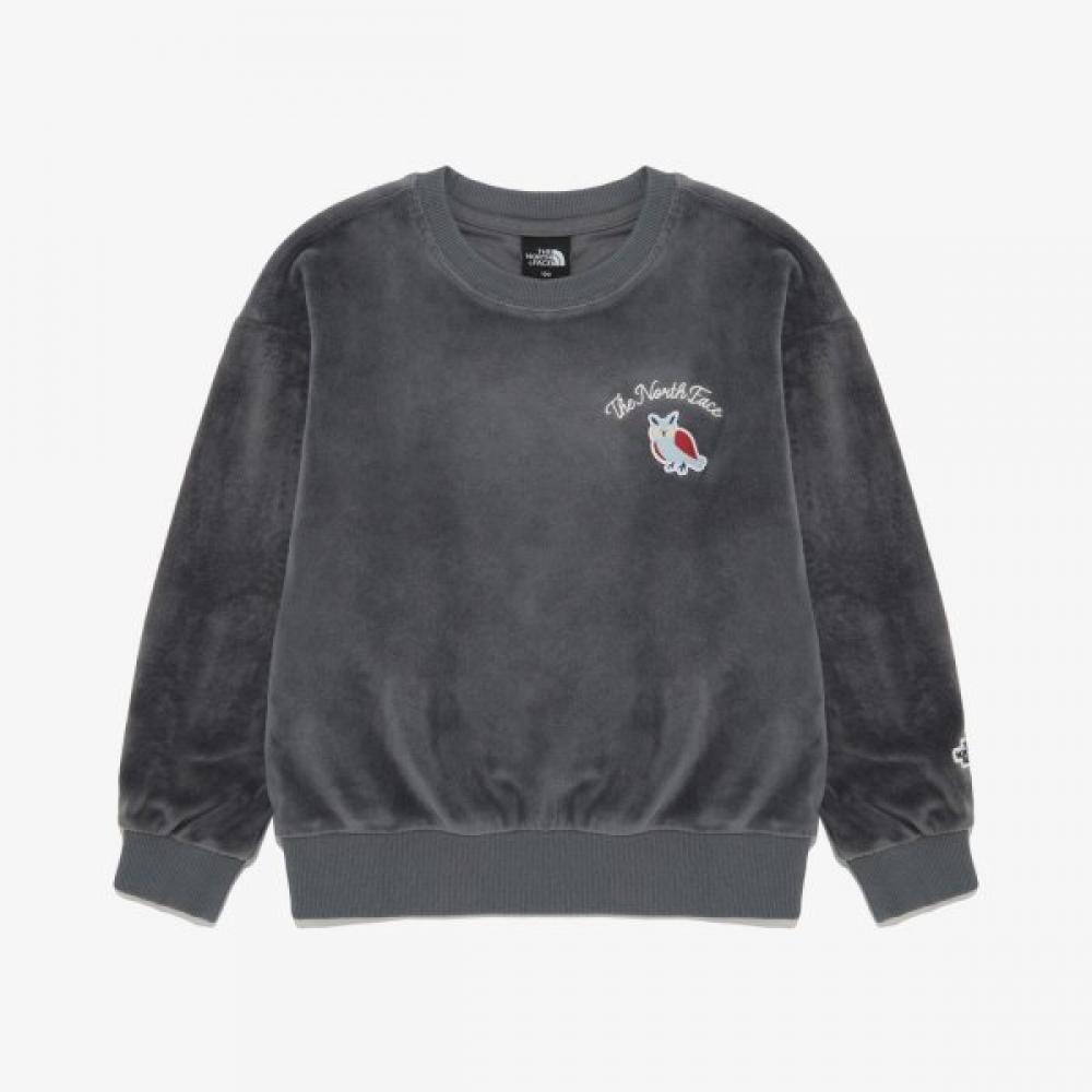 The North Face Kids Animate Sweat Set Charcoal Grey Nm5mr62t
