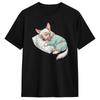Unisex Tshirt Funny Dog Chinese Crested T Shirts Hippie Beach Tees Vintage 100 Cotton Tops Gift Idea