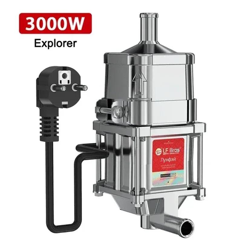 Car Engine Heater Diesel Auto Engine Antifreeze Preheater 3000W 220V Truck Coolant Heater Parking Heater Car Heating Accessories