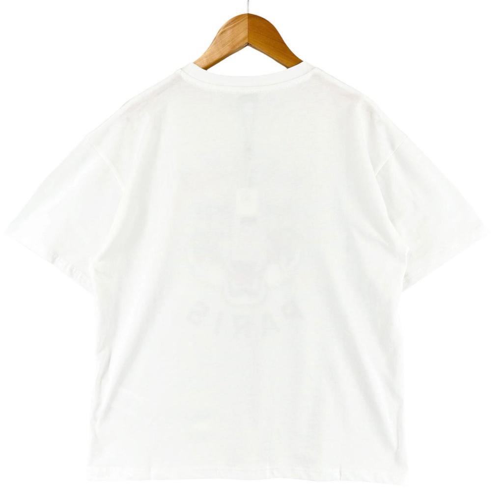 Kenzo Lucky Tiger Brand Logo Short Sleeve T-shirt White Kids 12A/150 Used
