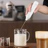Handlicher Milchaufschäumer 300mAh Kabellos Elektrischer Schneebesen Getränkemixer Geeignet für Kaffee Milch Eier Mixer Küchenzubehör