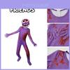 Kinder Roblox Rainbow Friends Cosplay Jumpsuit Kostüm für Halloween und Partys