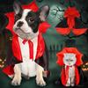Stand-Collar Cat Cloak Adjustable Pet Cosplay Costume Classic Dogs Wizard Outfit Animals