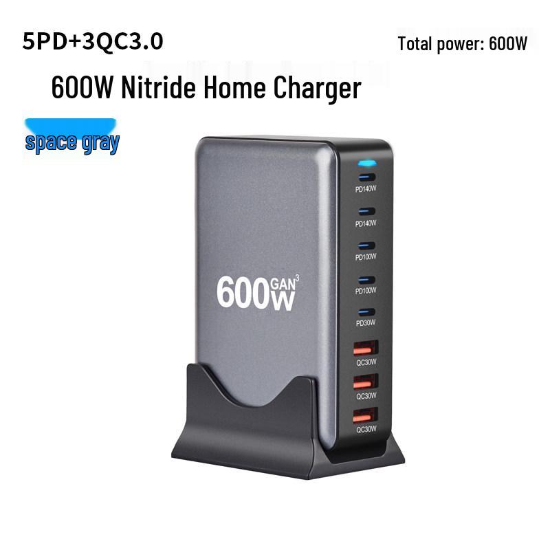 200W GaN Multi-Port USB Charger with PD100W Fast Charge
