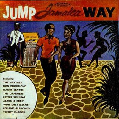 LP Record VARIOUS - Jump Jamaica Way Studio One 1963 Jamaica Reggae, Ska & Dub