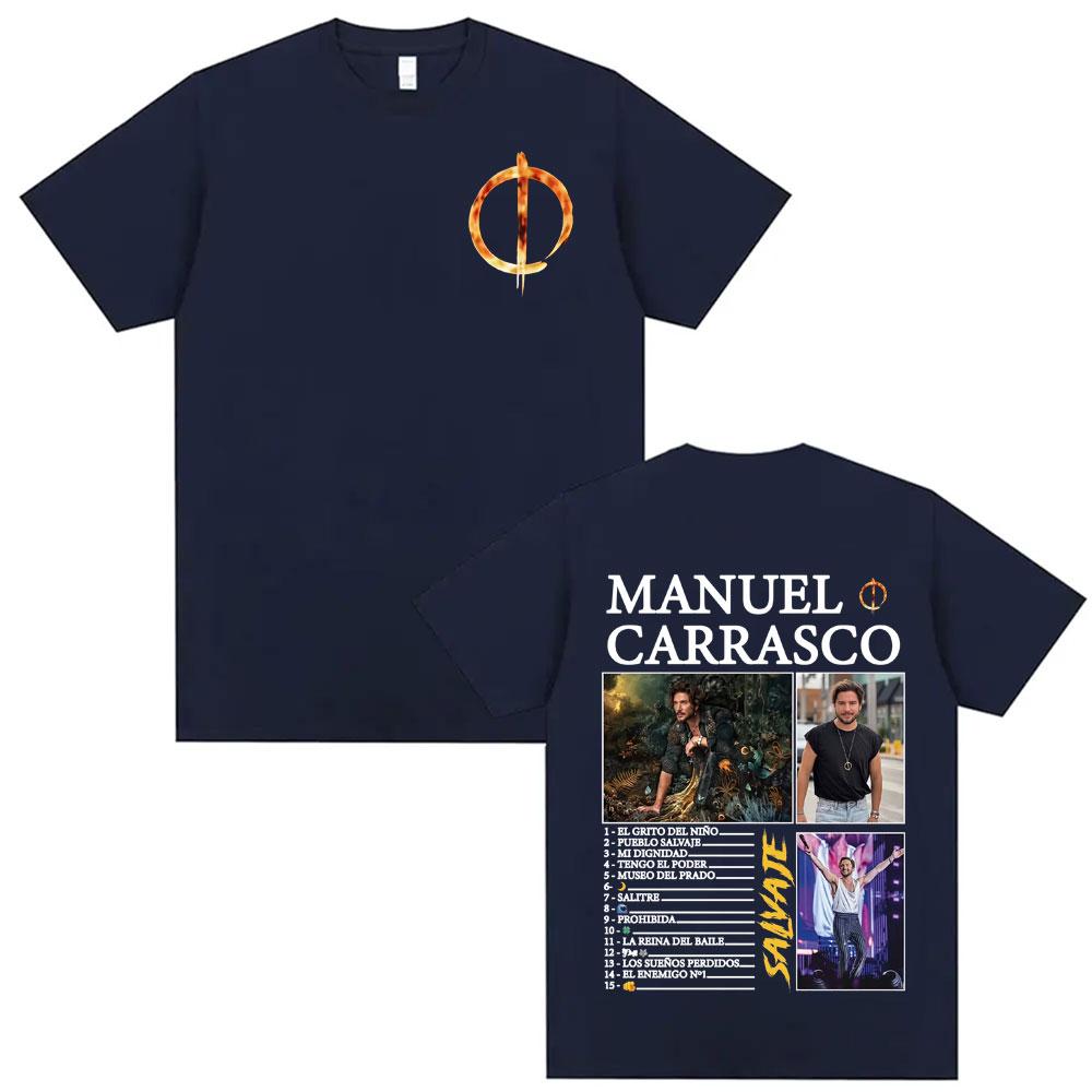 Rapper Unisexuel Carrasco Album Tour Printed T Shirts Unisexs Clothing Comfort 100 Cotton Tee Shirt Unisex Hip Hop Oversized TShirt
