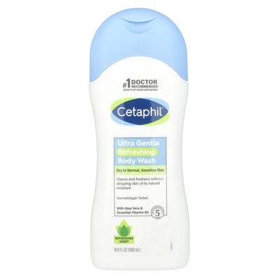 Ultra Sanftes, Erfrischendes Duschgel, Erfrischender Duft, 16,9 fl oz (500 Ml)