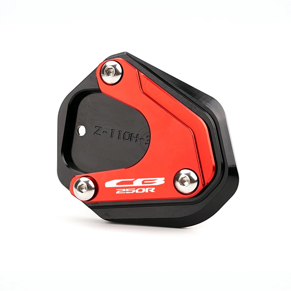 FOR CB250R CB250R 2018-2025 Motorcycle CNC Kickstand Foot Side Stand Extension Pad Support Plate
