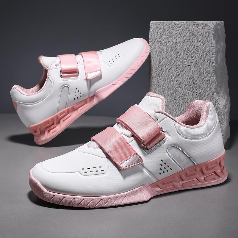 

Профессиональная обувь для приседаний и становой тяги, мужская обувь для тяжелой атлетики, обувь для фитнеса в помещении для национальной сборной, с жесткой подошвой, поддерживающая, для силовых тренировок, женская 40