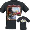 Camiseta Helloween Keeper of The Seven Keys para Hombre y Mujer Vintage Metal Rock Banda Gráfica 100% Algodón Verano Streetwear Top