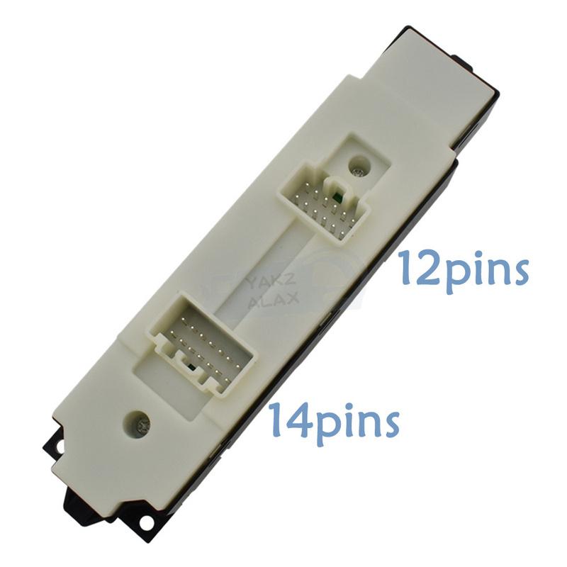 Car Accessories BEK6-66-350 for Mazda 3 2011 2012 2013 2014 2015 Front Left Electric Master Power Window Control Switch Button